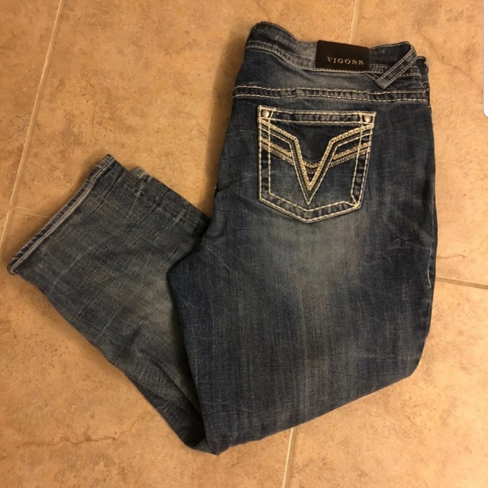 Vigoss Jean capris plus size